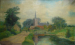Vóór restauratie, schilderij Anton Smeerdijk, Kortenhoef